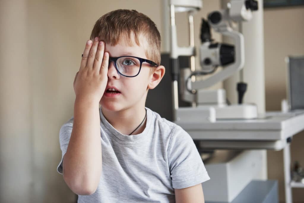 problemas de visión en los más pequeños